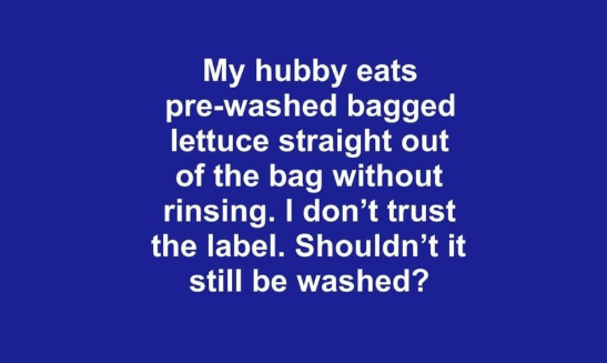 Should You Wash Pre-Washed Lettuce?